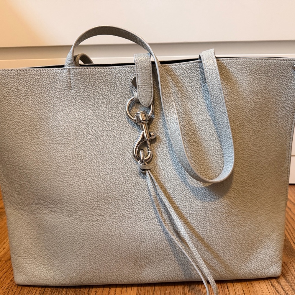 Rebecca Minkoff Light Gray Leather Tote